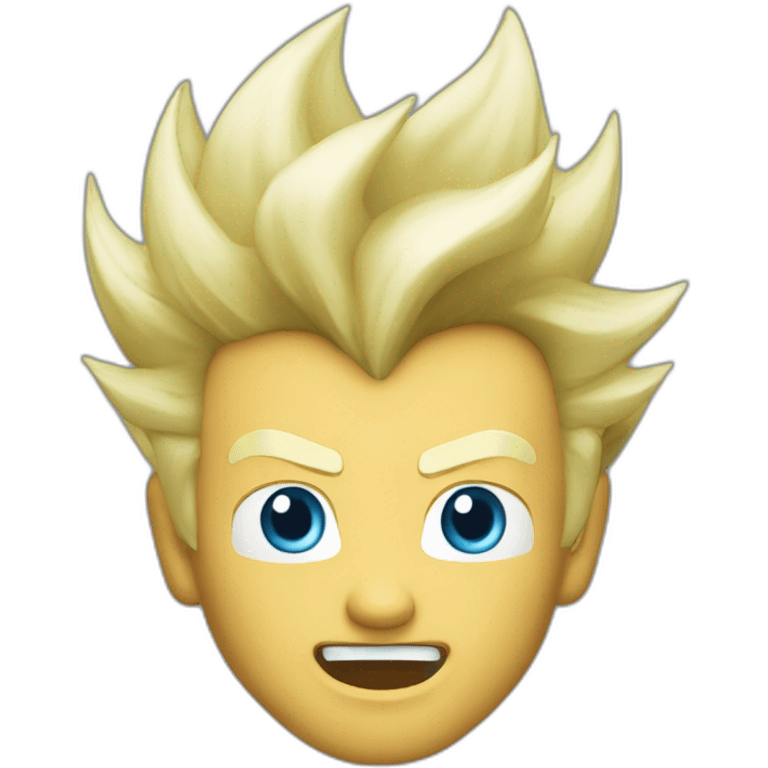 rick astley sing as super saiyan emoji