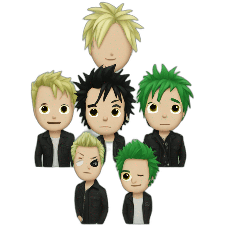 Green Day band emoji