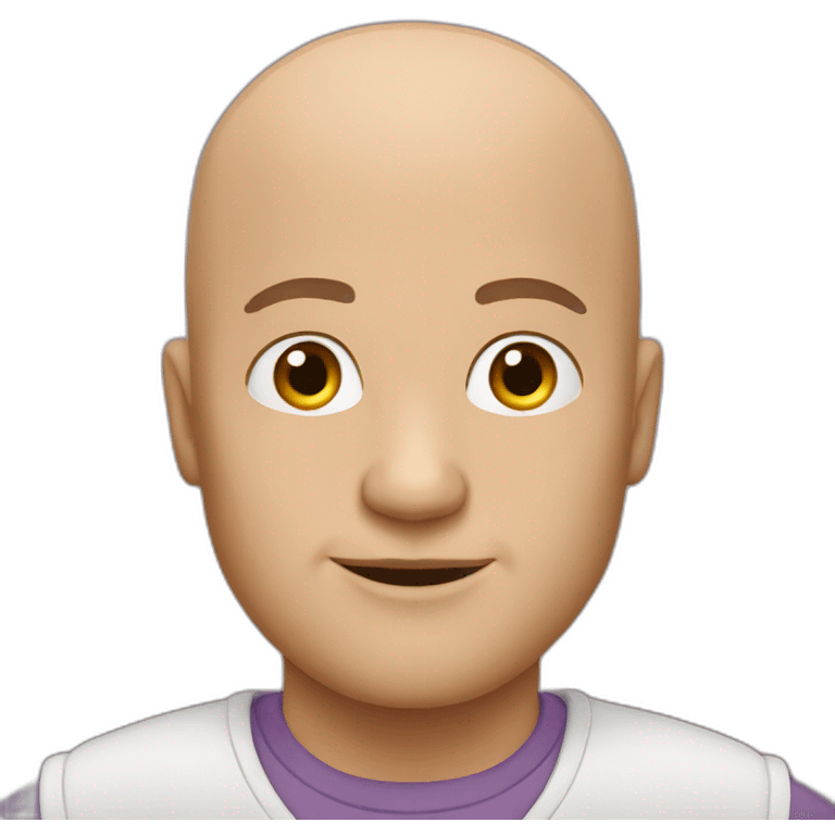 Bald guy emoji