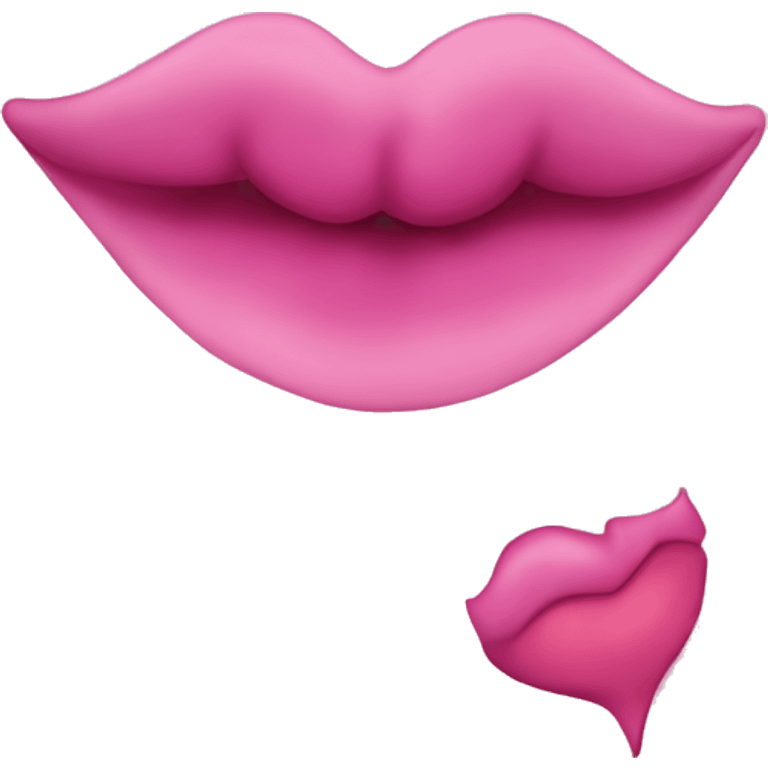 PINK kiss  emoji