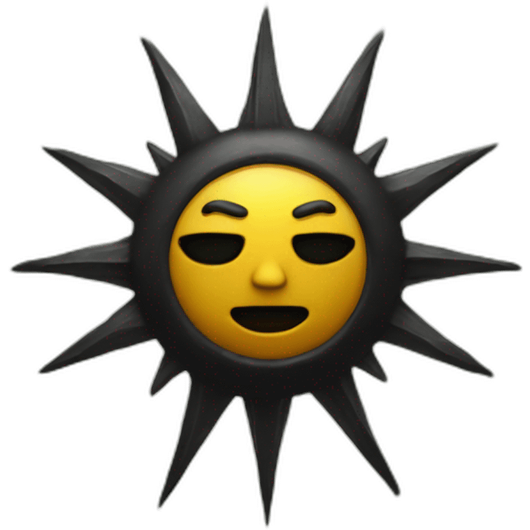 black Sun Kolovrat emoji