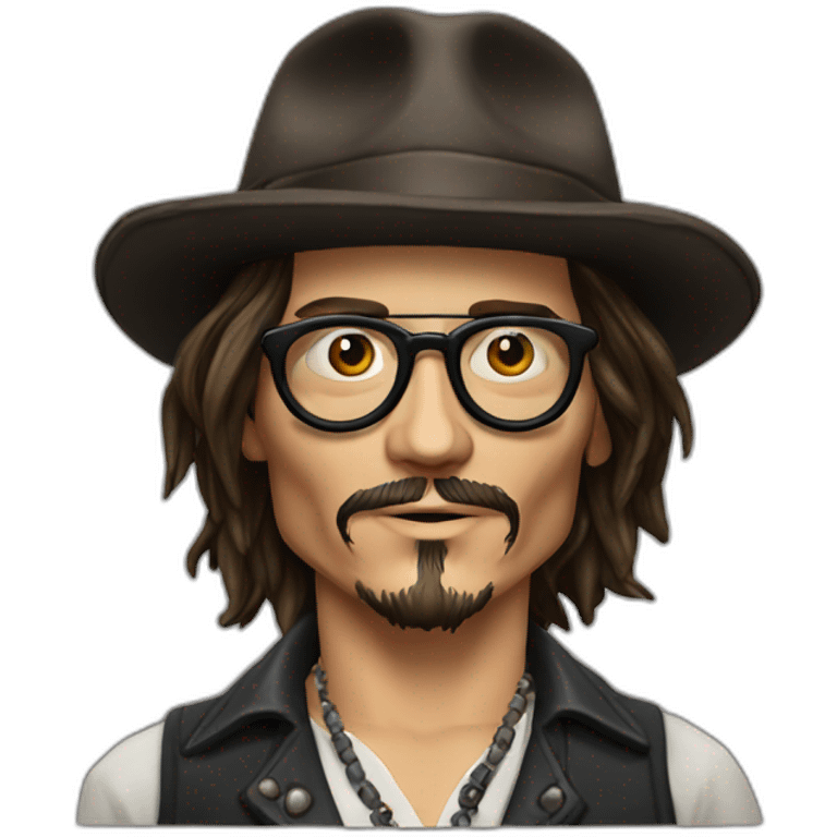 Johnny Depp Stoned  emoji