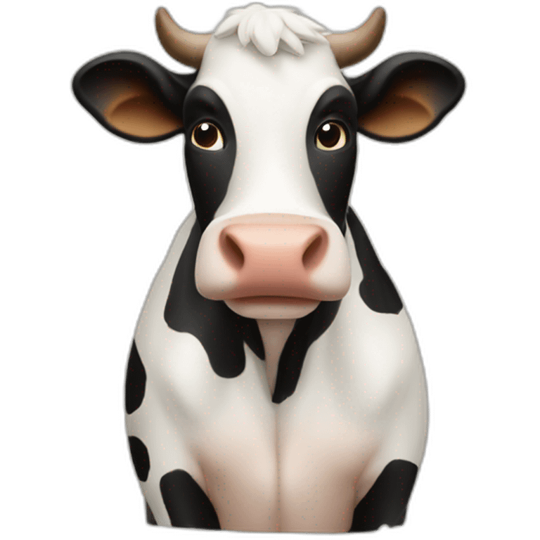 cow with checkbox emoji