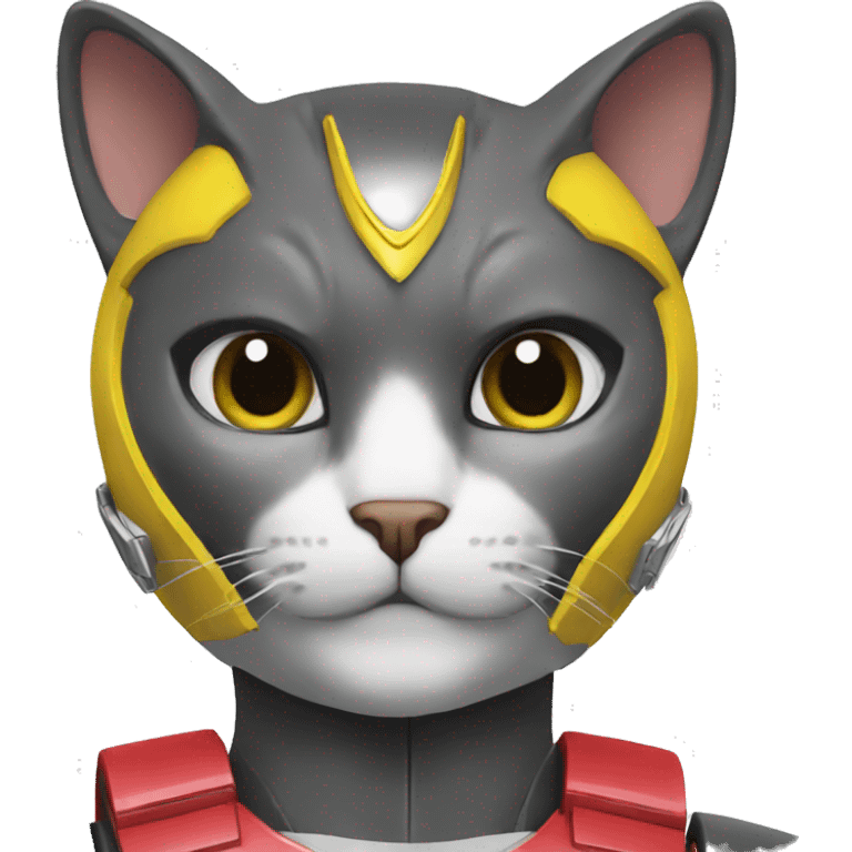 cat power ranger emoji