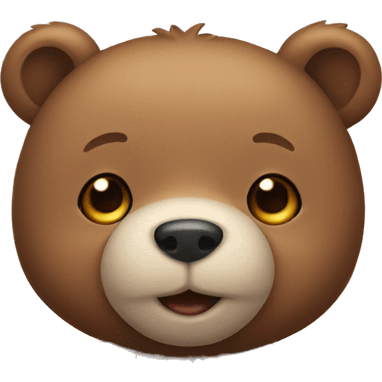 cute bear  emoji