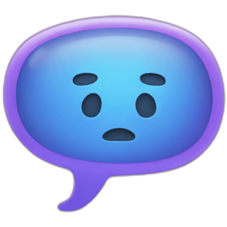 message bubble emoji