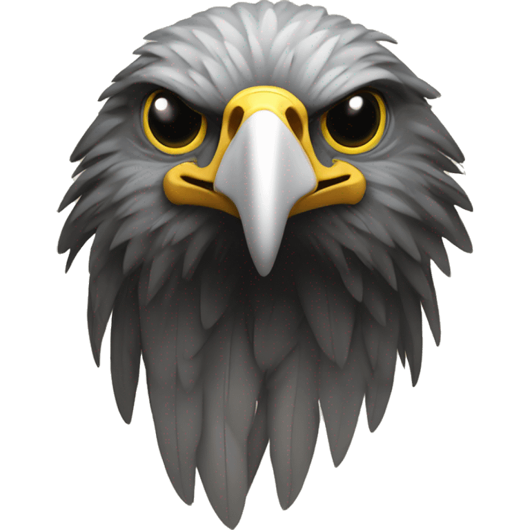 eagle's head, inscribed Premium Trading below emoji