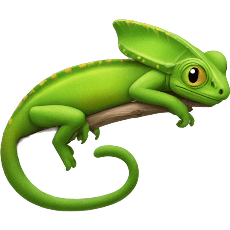 Caméléon emoji