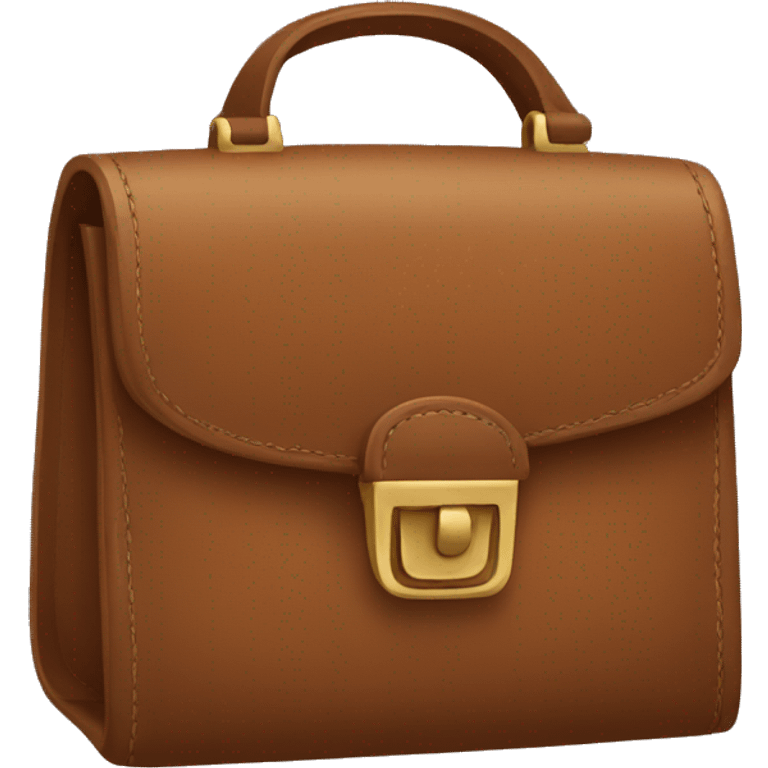 Brown purse emoji