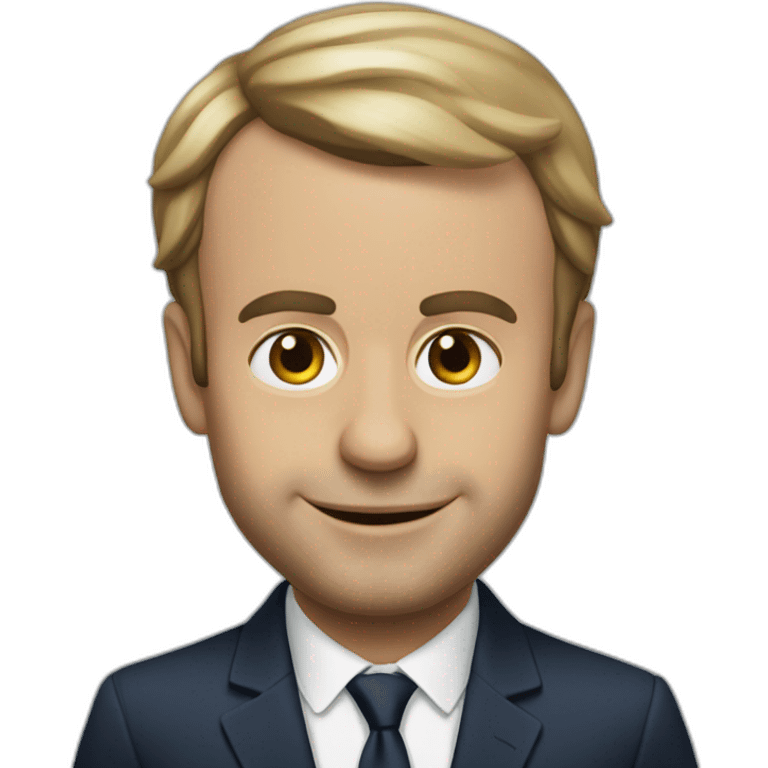 Emanuel Macron  emoji