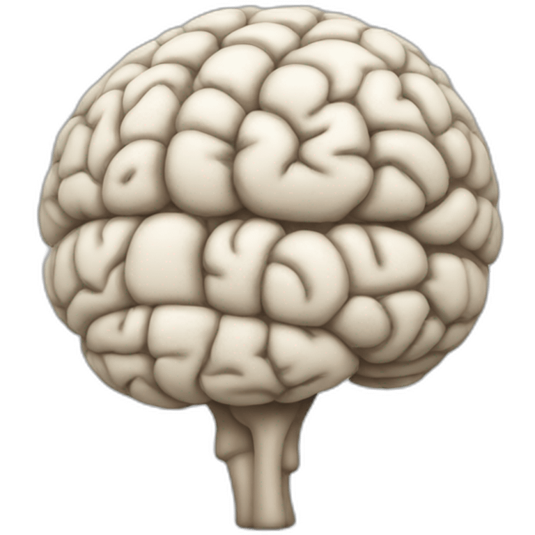 standing brain  emoji