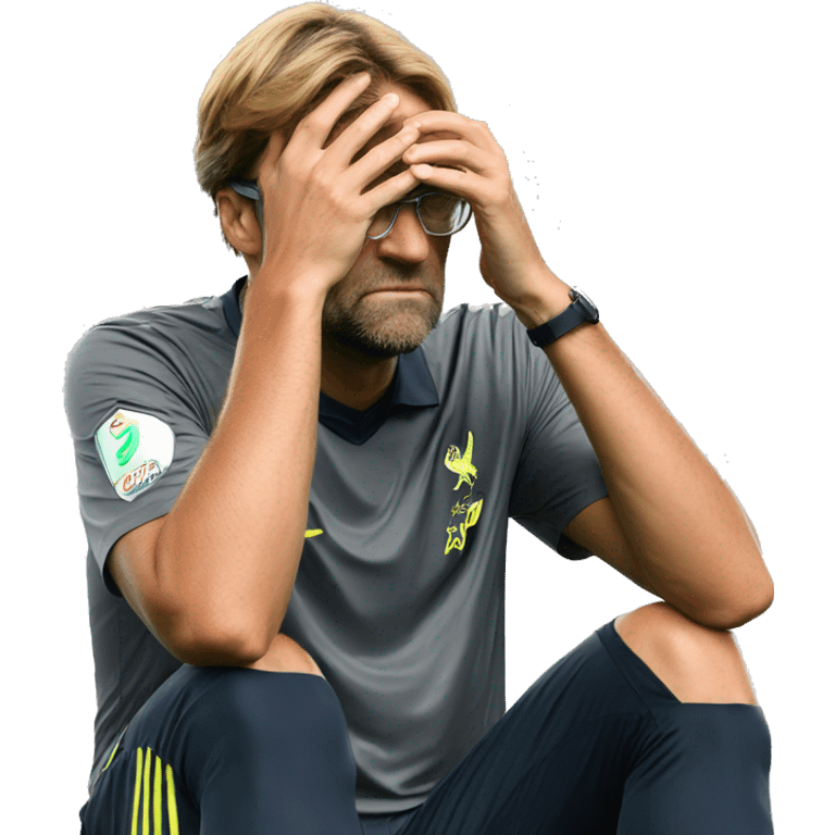 Klopp facepalm emoji