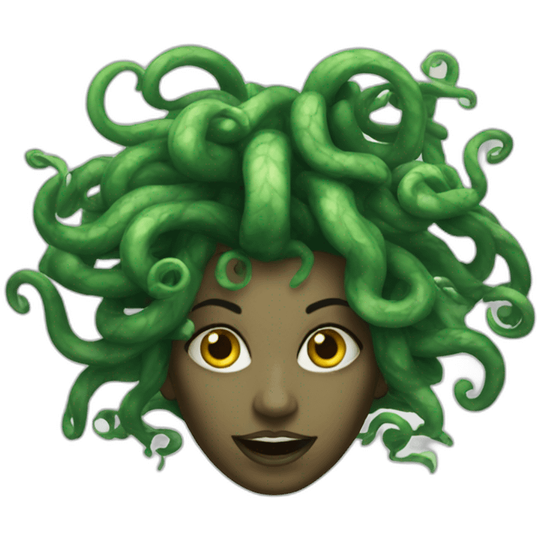 Medusa bruja emoji