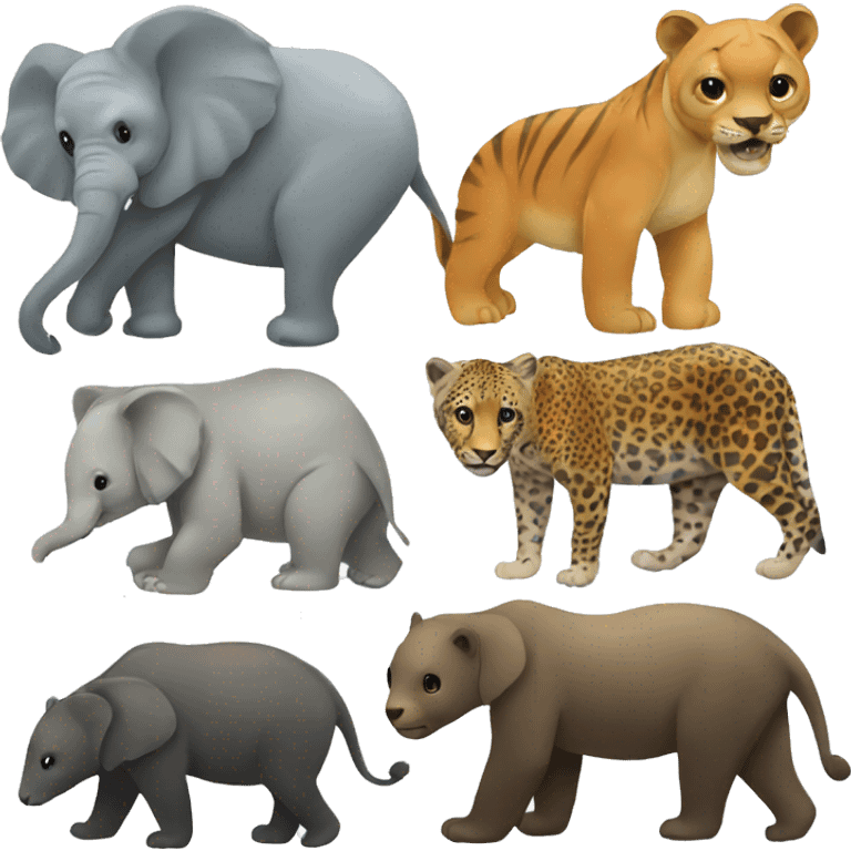 endangered animals emoji