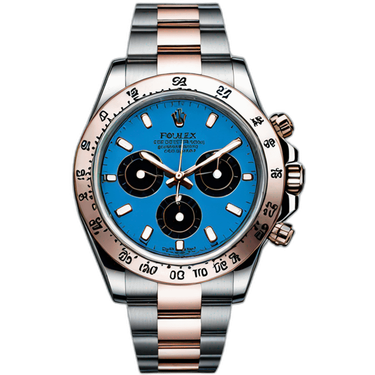 blue rolex emoji