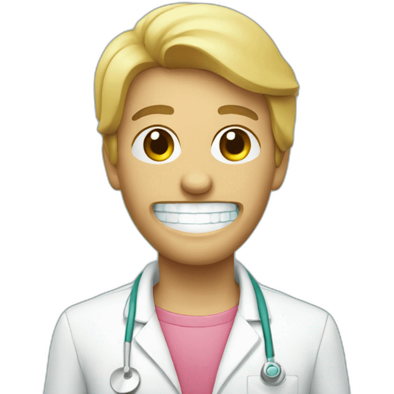 Dentista surfando  emoji