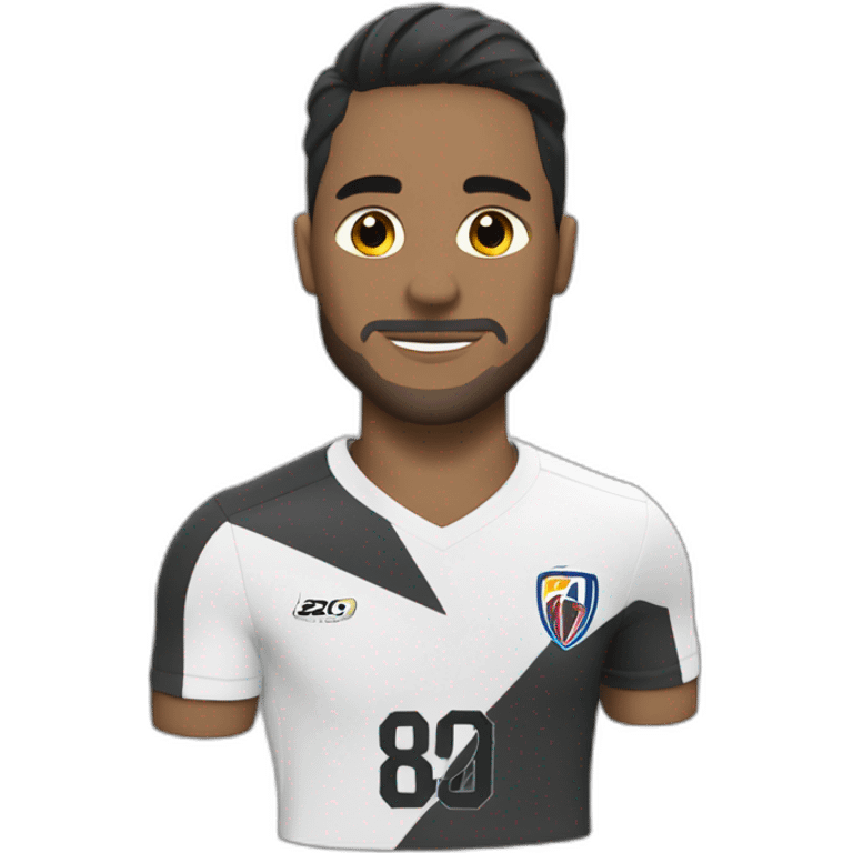 jugador de futbol de Colo-Colo emoji