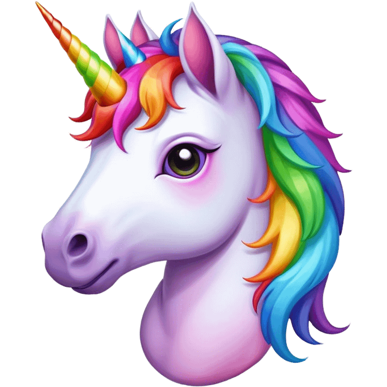 Mad unicorn  emoji