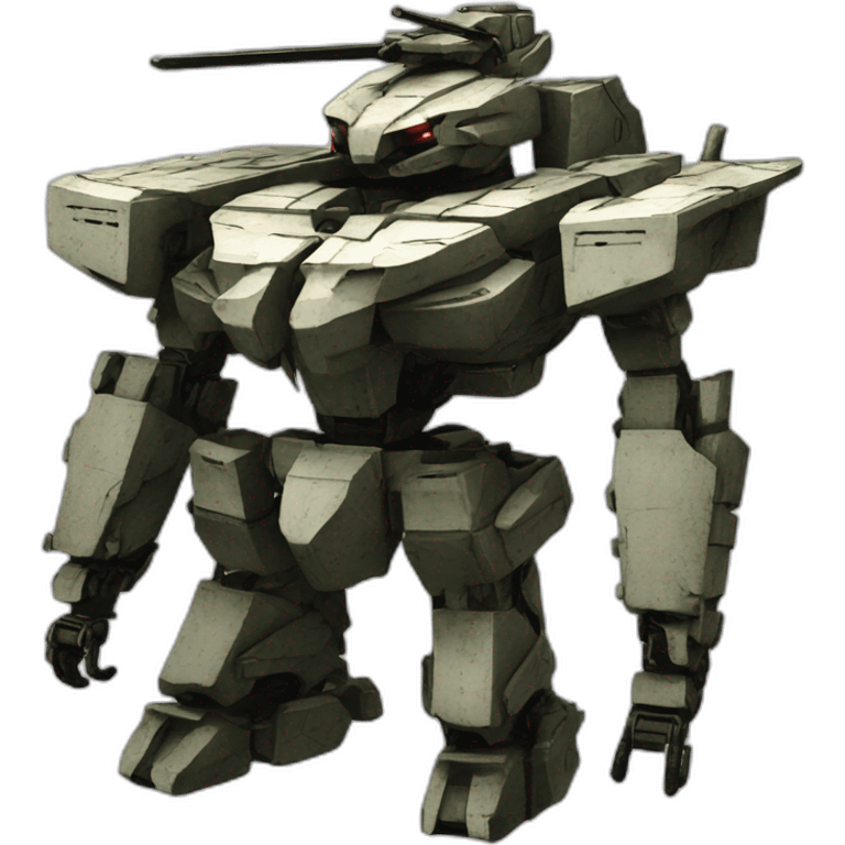 armored core but japanese style emoji