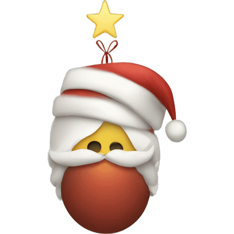 minimalistic christmas emoji