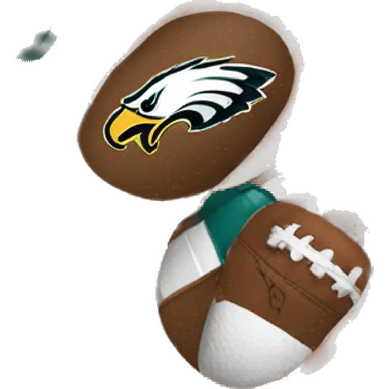 Eagles nails emoji