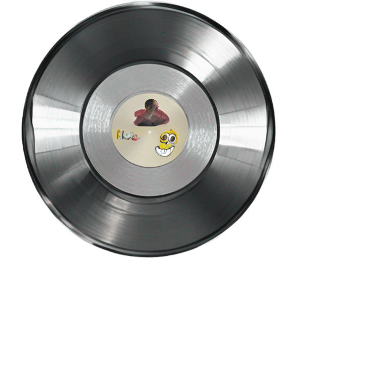 platinum album plaque  emoji