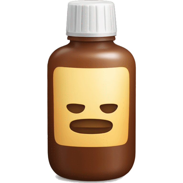 brown gel bottle emoji