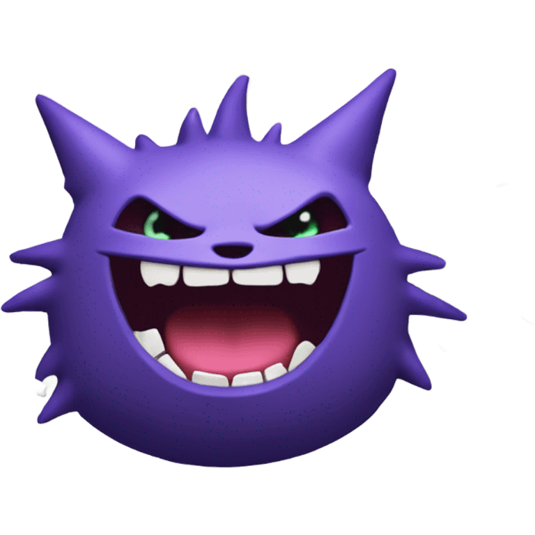 Gengar on ganja emoji