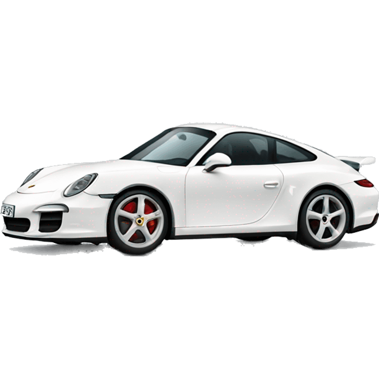 White Porsche emoji