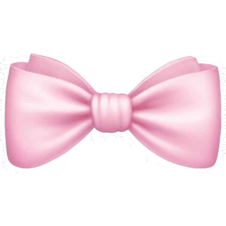 Baby pink bow emoji