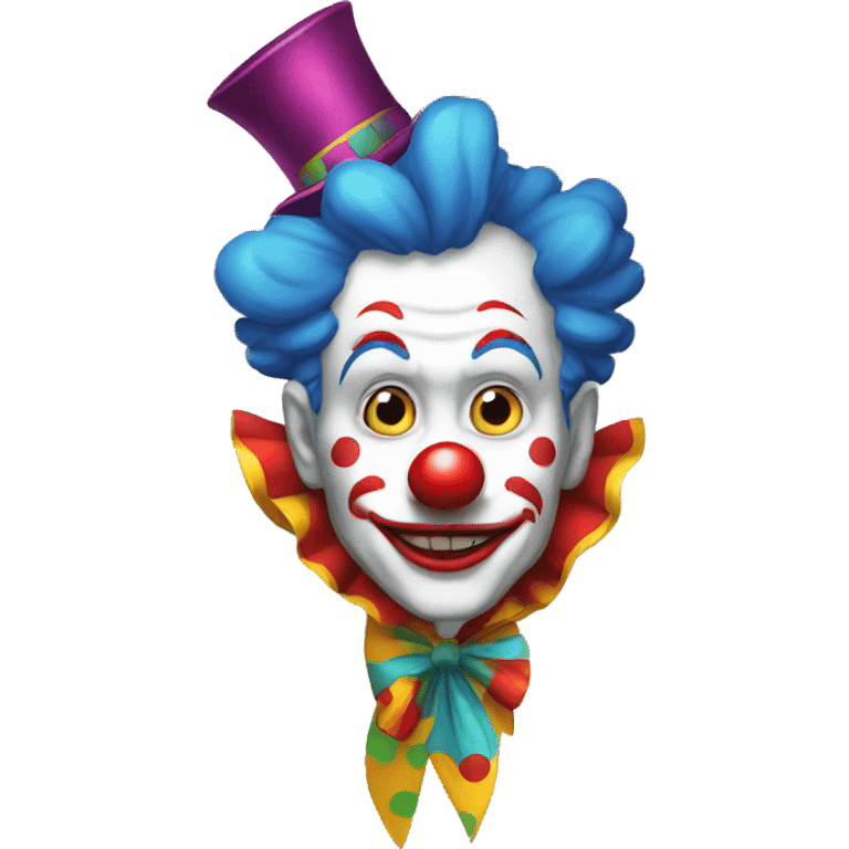 Clown classic emoji