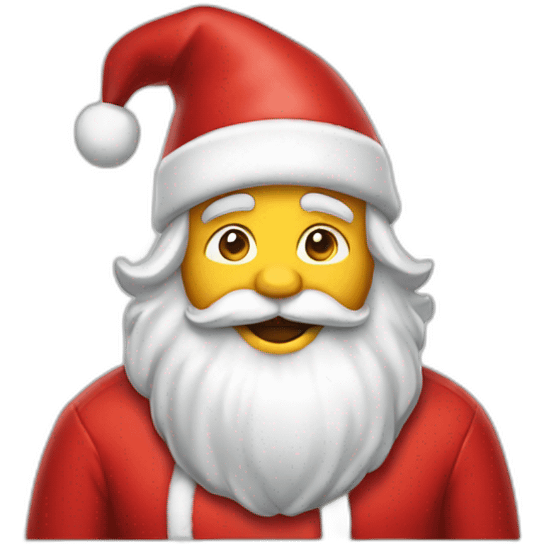 coca cola santa  emoji