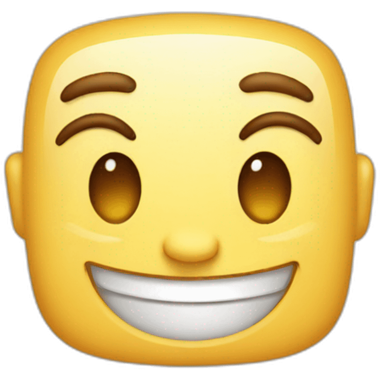 square emoji smiling emoji