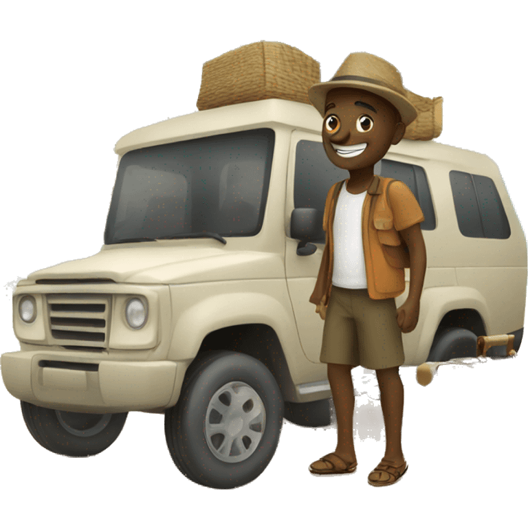 Travel to Africa  emoji