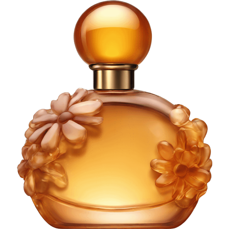 perfume bottle amber romance emoji