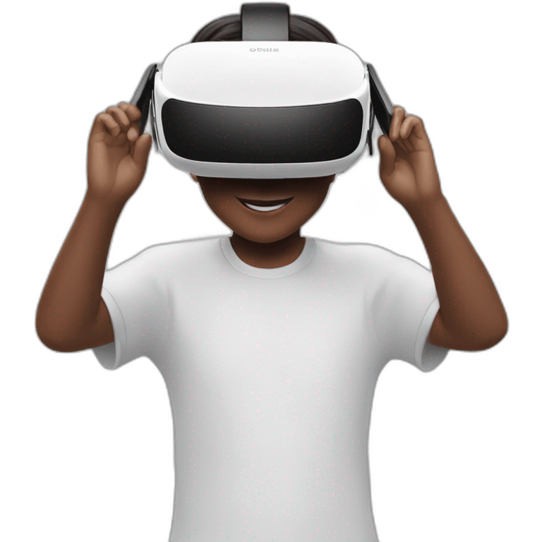 Oculus quest 2, front view emoji