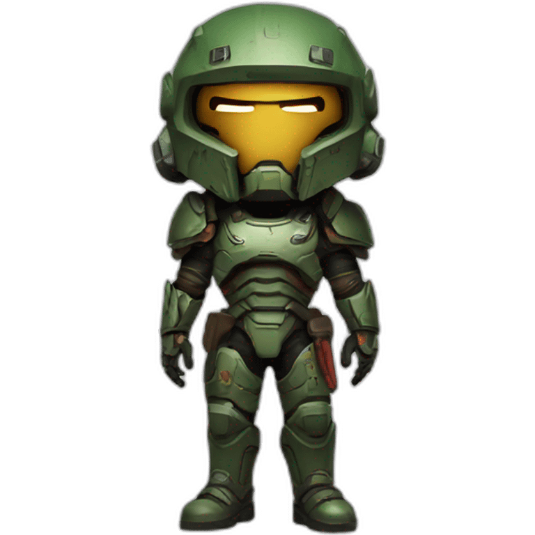 DOOM slayer emoji