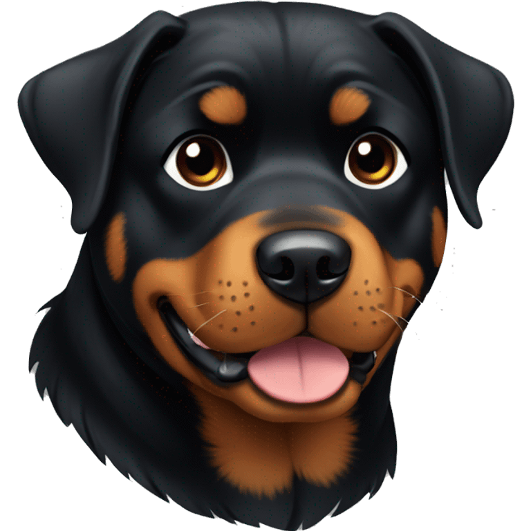 mini Rottweiler emoji