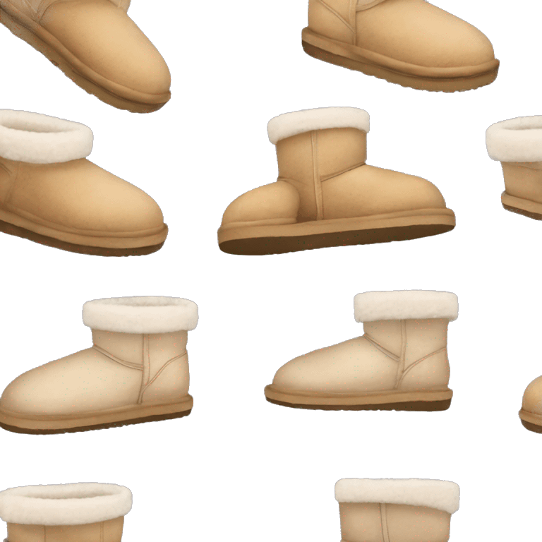 UGG slippers  emoji