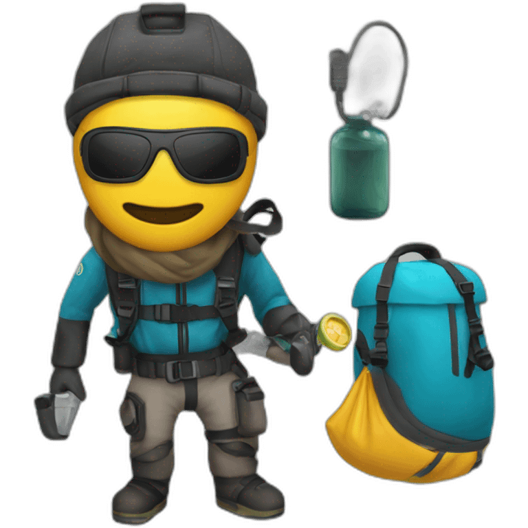 Funny choiceFunny choice scuba hobo tech emoji