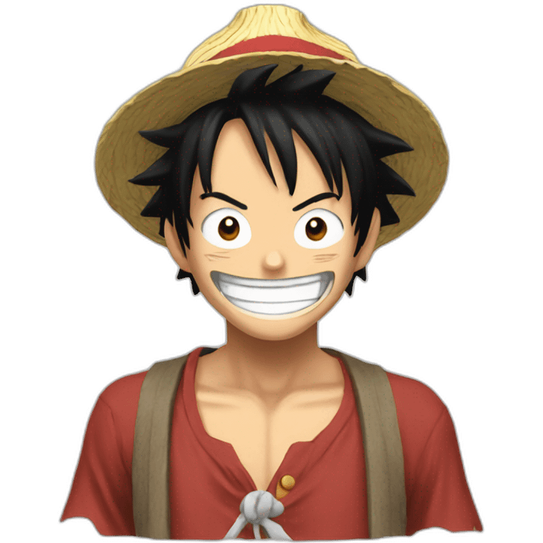 Luffy emoji