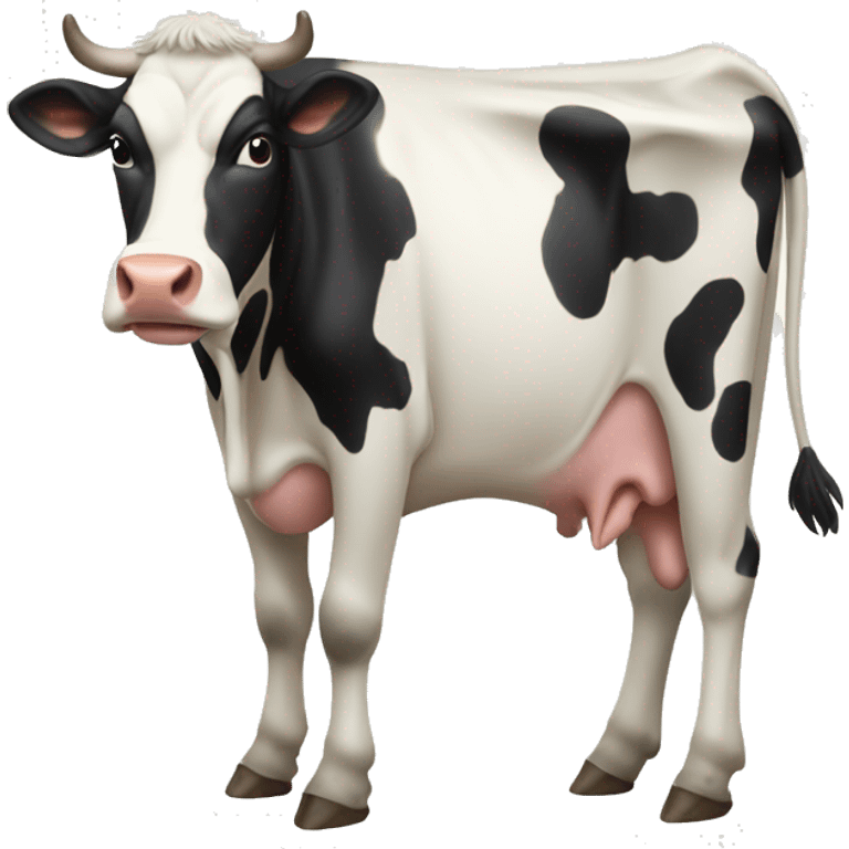 cow with udder emoji