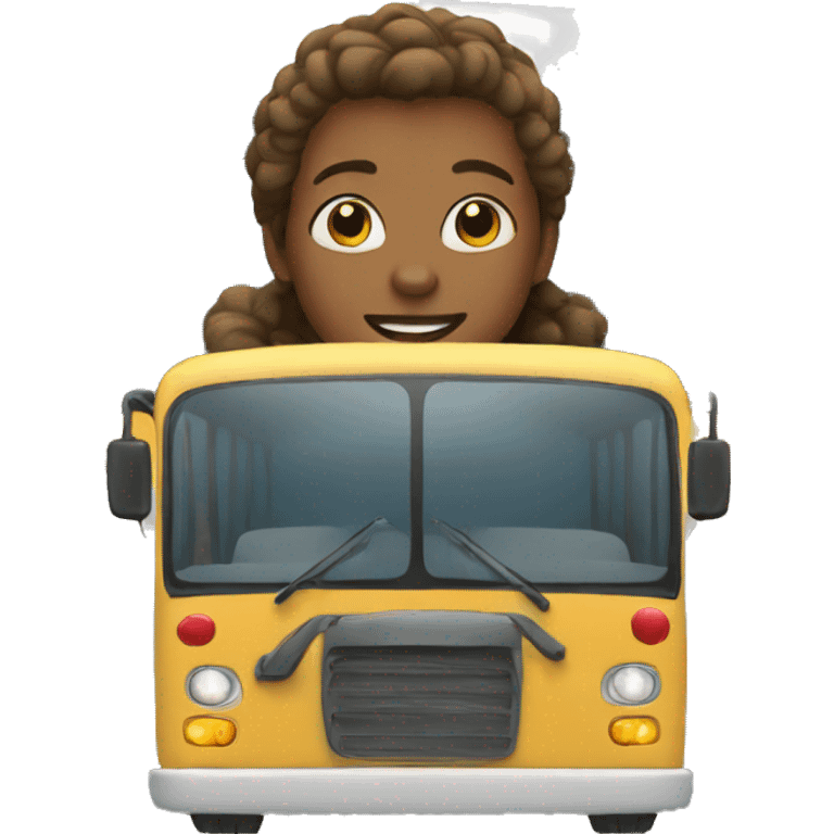 homan in a bus emoji