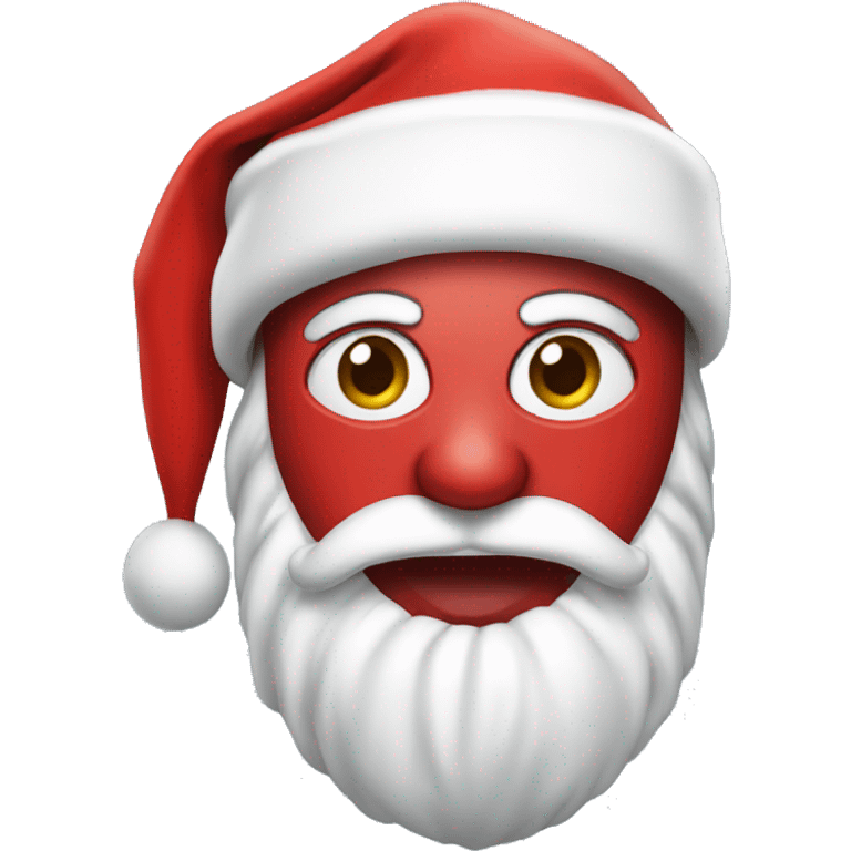 spiderman with a santa hat on emoji