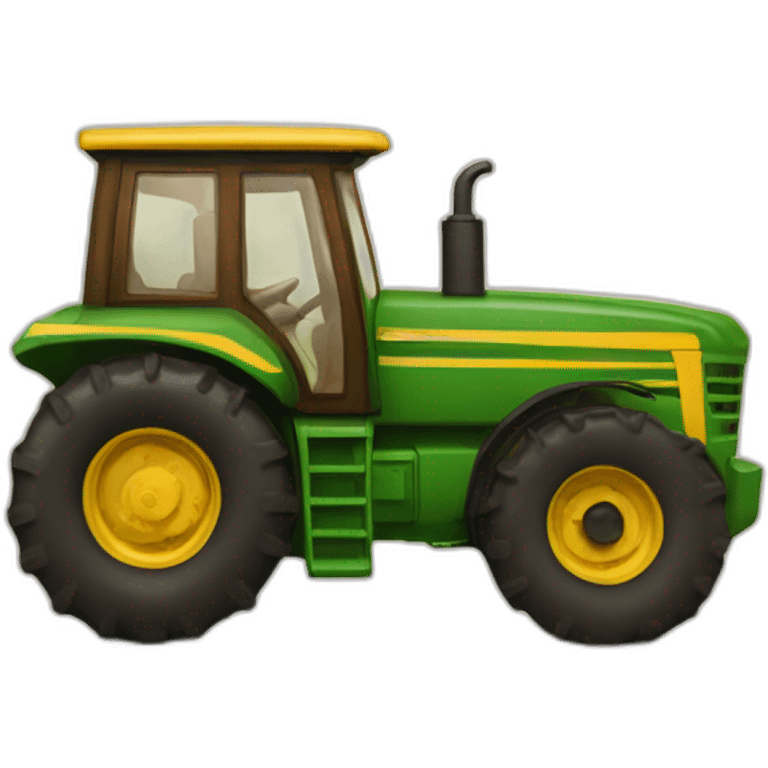 Tracteur de bois emoji