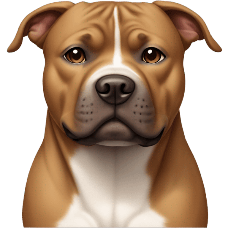 Light Brown Staffordshire bull terrier emoji