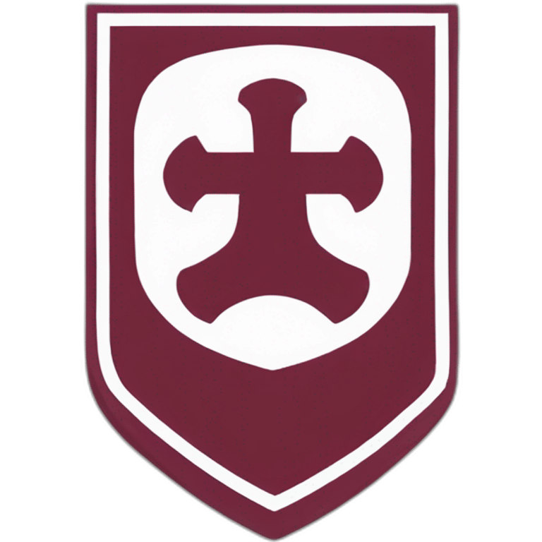 Logo du club FC Metz avec un croix de lorraine et un graoully emoji