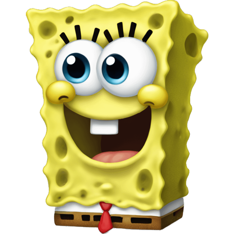 spongebob sad emoji