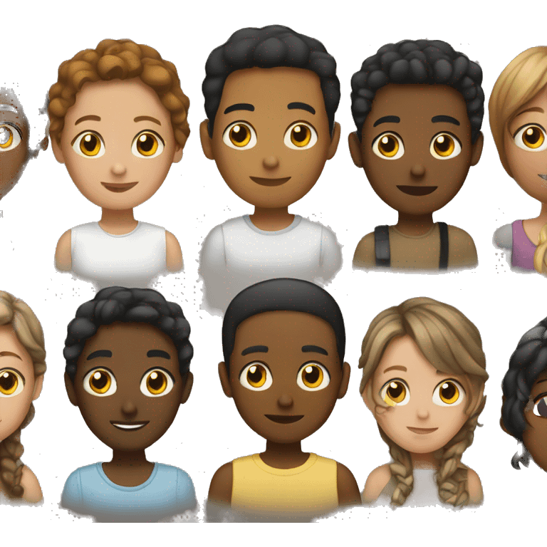 young people emoji