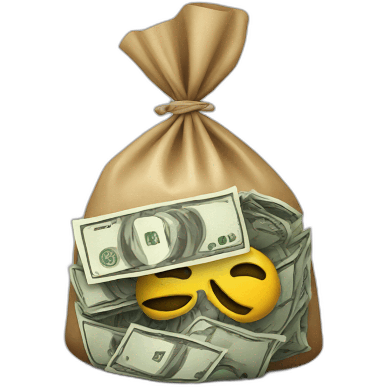 wasting money emoji